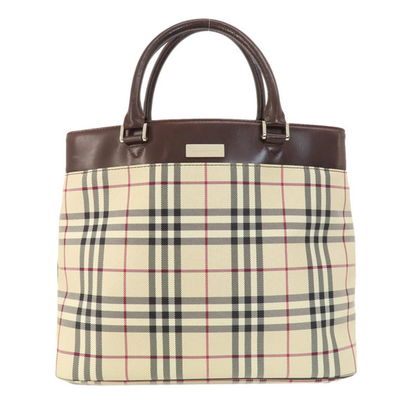 BURBERRY Nova Check Tote Bag - Picture 1 of 11